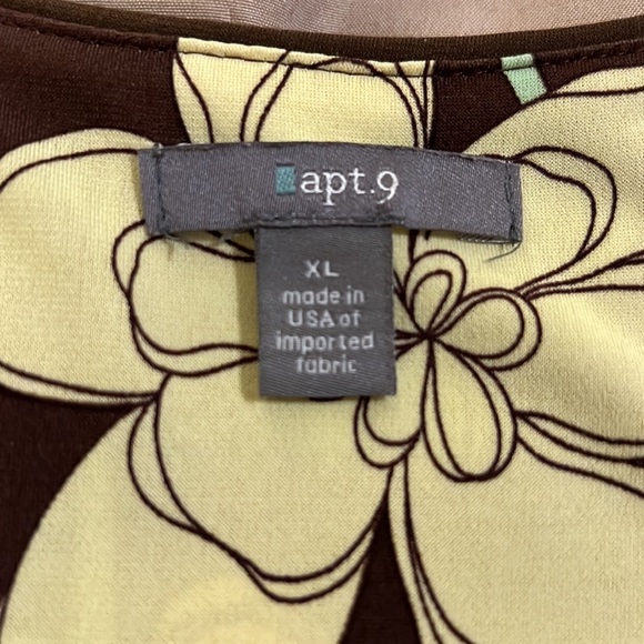 WOMENS APT 9 FUN SUMMER DRESS - SIZE XL - Picture 4 of 5